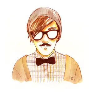 Retrato de  Modernet de merda