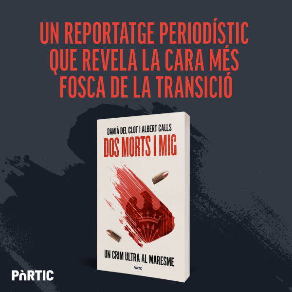 Banner Dos morts i mig - Damià del Clot i Albert Calls - Pòrtic