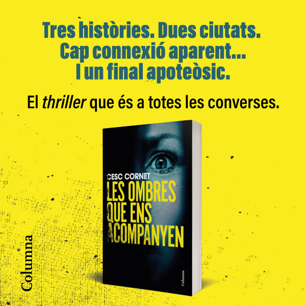 Banner Les ombres que ens acompanyen - Cesc Cornet - Columna