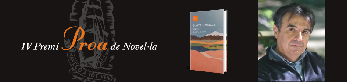 Martí Domínguez guanya el Premi Proa 2022 amb la seva novel·la ‘Mater’