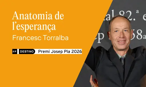 Imagen articulo: Francesc Torralba guanya el premi Josep Pla 2026 amb la seva novel·la ‘Anatomia de l'esperança’
