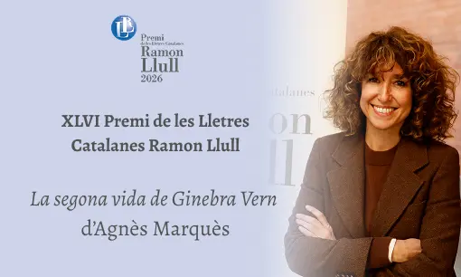 Imagen articulo: Agnès Marquès guanya el Premi de les Lletres Catalanes Ramon Llull 2026 amb la seva novel·la ‘La segona vida de Ginebra Vern’