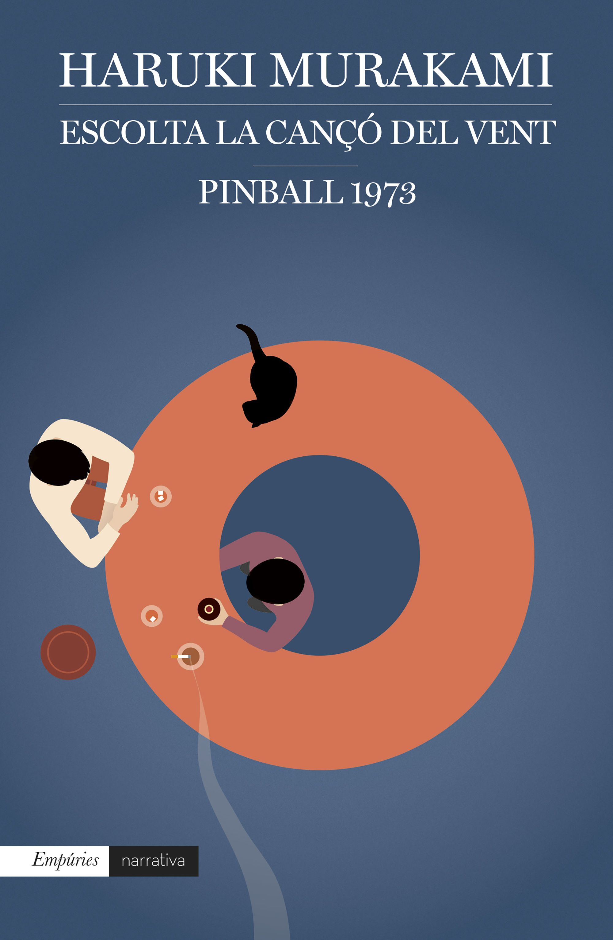Portada Escolta la cançó del vent i Pinball, 1973