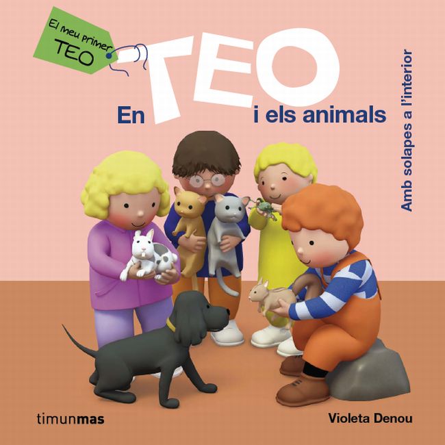 Portada En Teo i els animals (ebook interactiu)