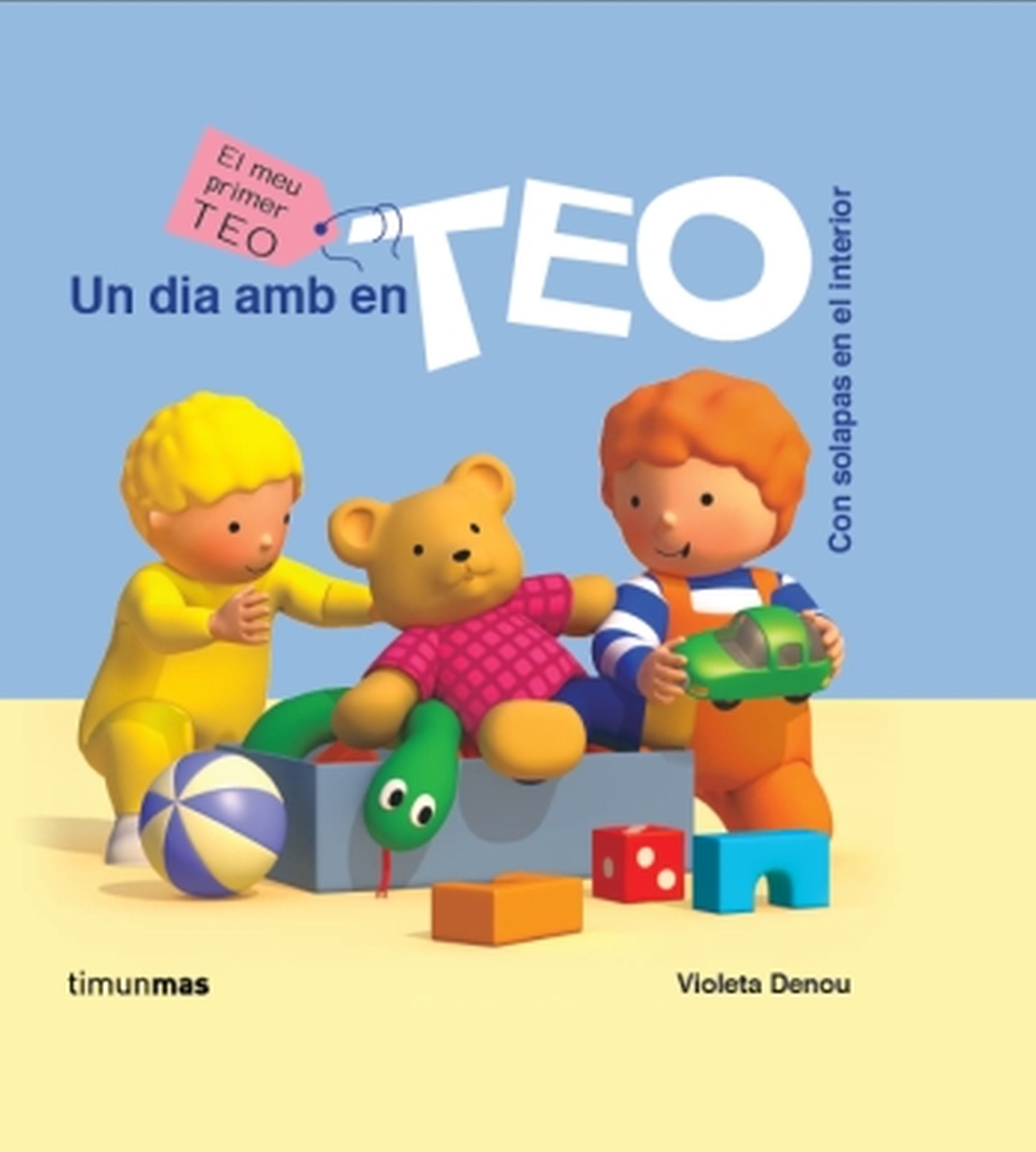 Portada Un dia amb en Teo (ebook interactiu)