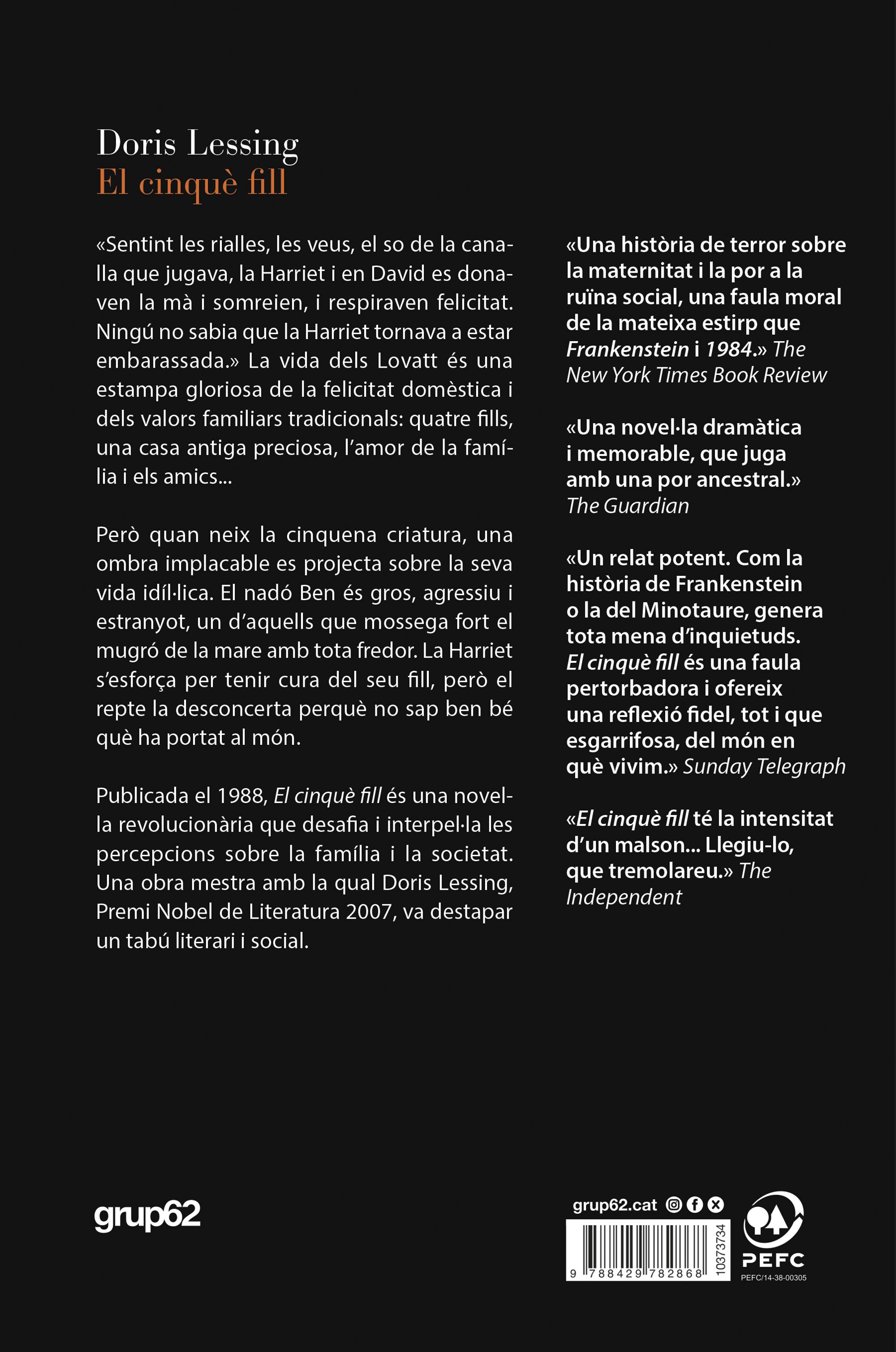 Miniatura contraportada El cinquè fill