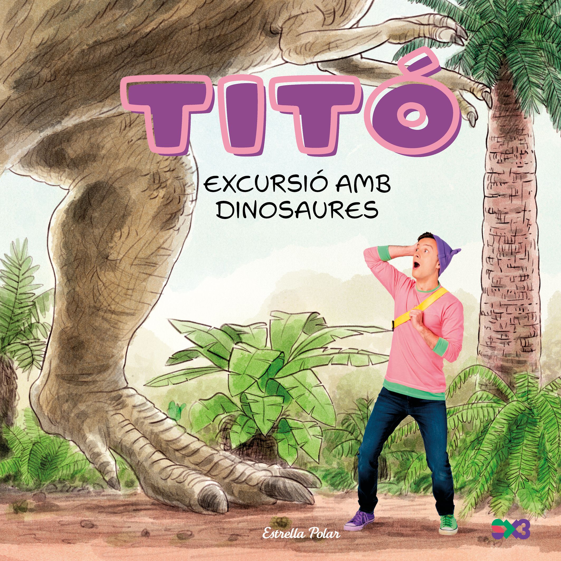 Portada Titó. Excursió amb dinosaures