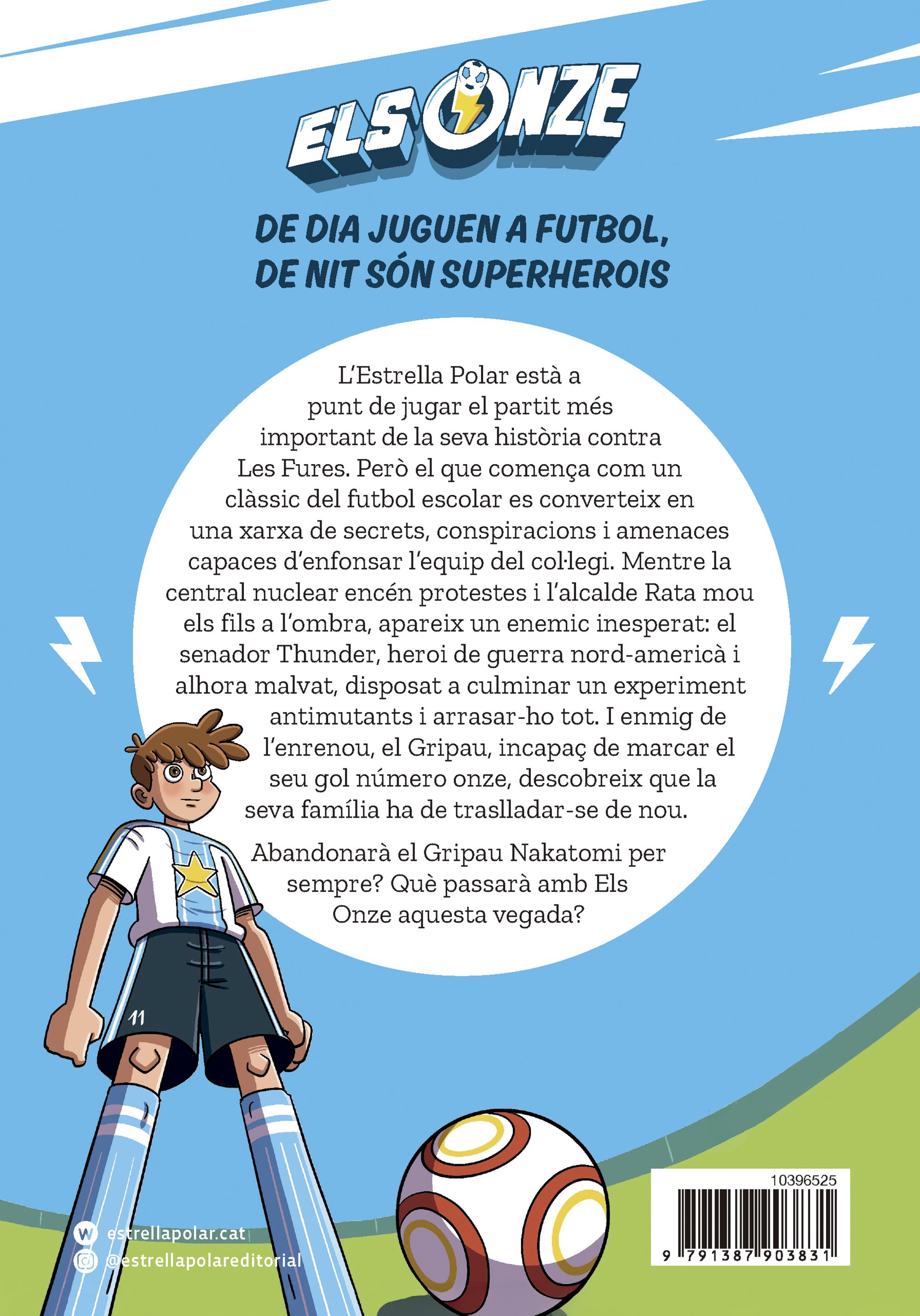 Miniatura contraportada Els Onze 11. El gol número onze