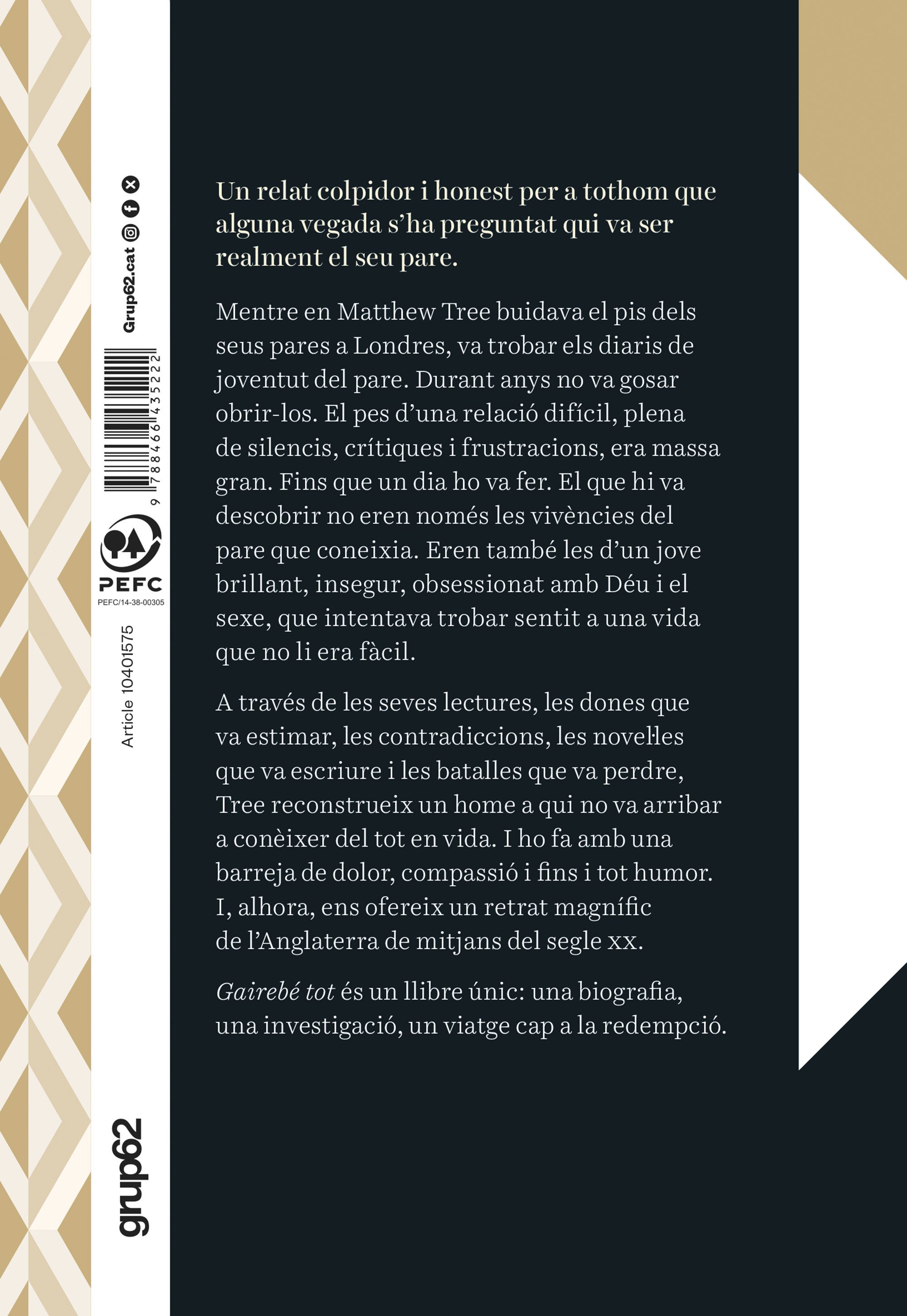 Miniatura contraportada Gairebé tot