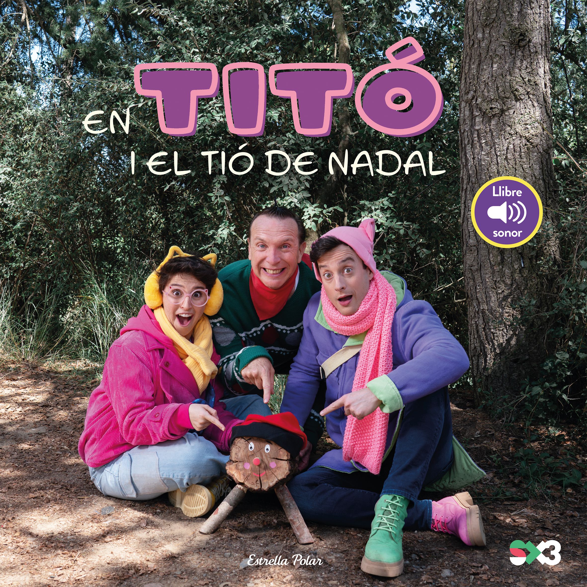 Portada En Titó i el tió de Nadal. Llibre sonor