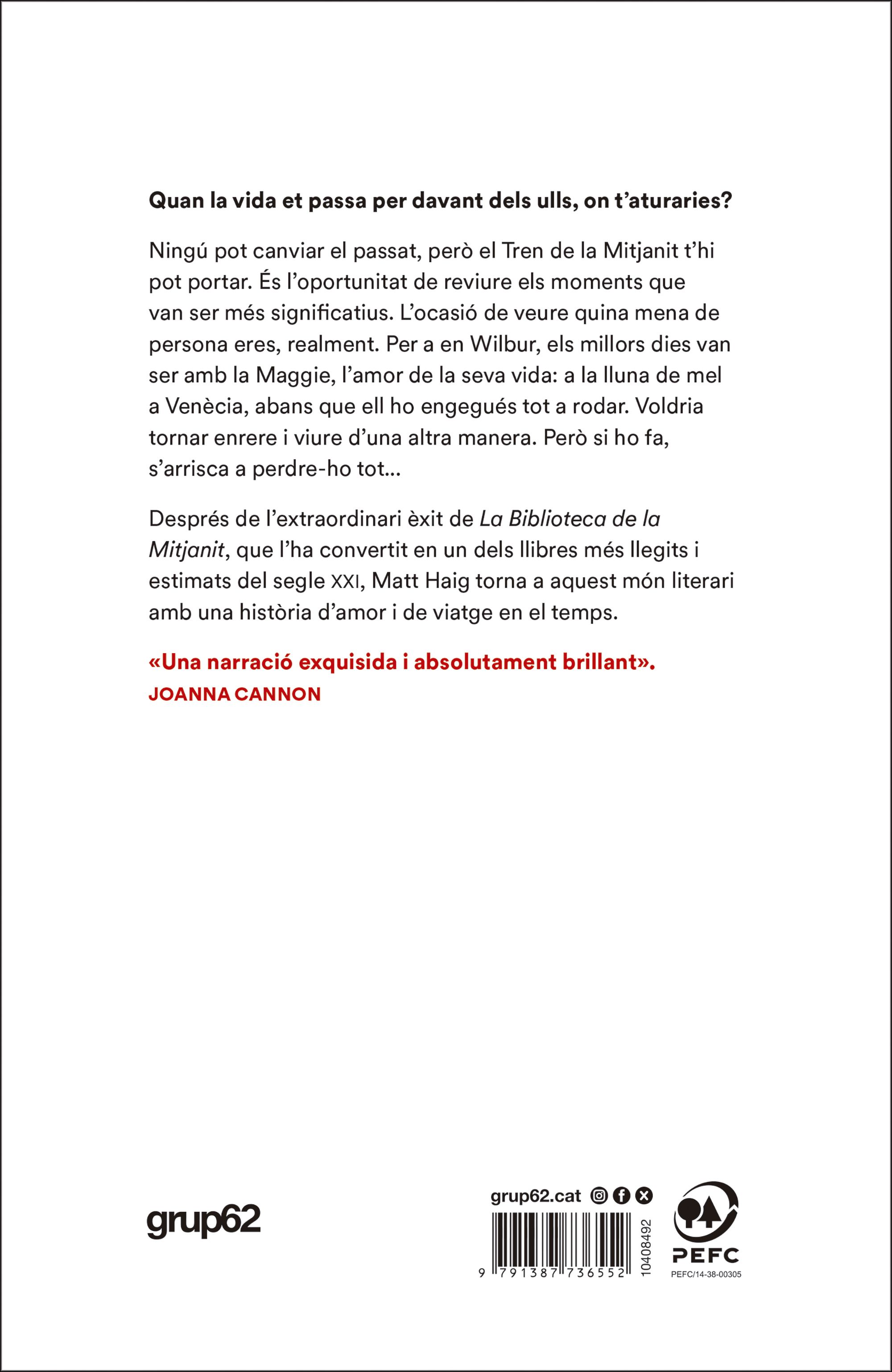 Miniatura contraportada El Tren de la Mitjanit