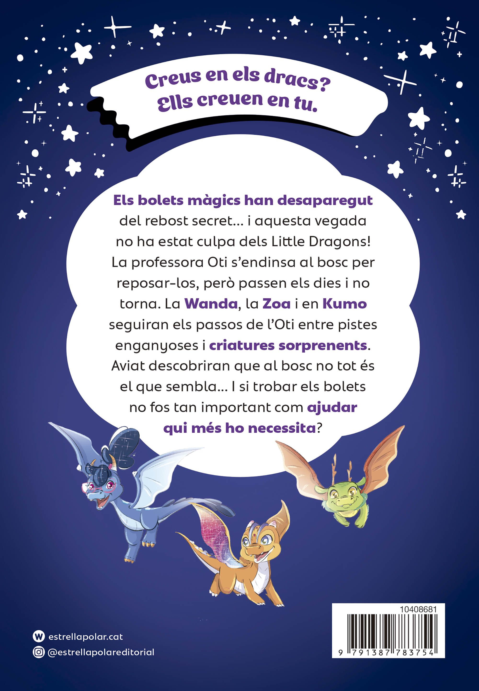 Miniatura contraportada Little Dragons 7. La màgia de l'arc de Sant Martí