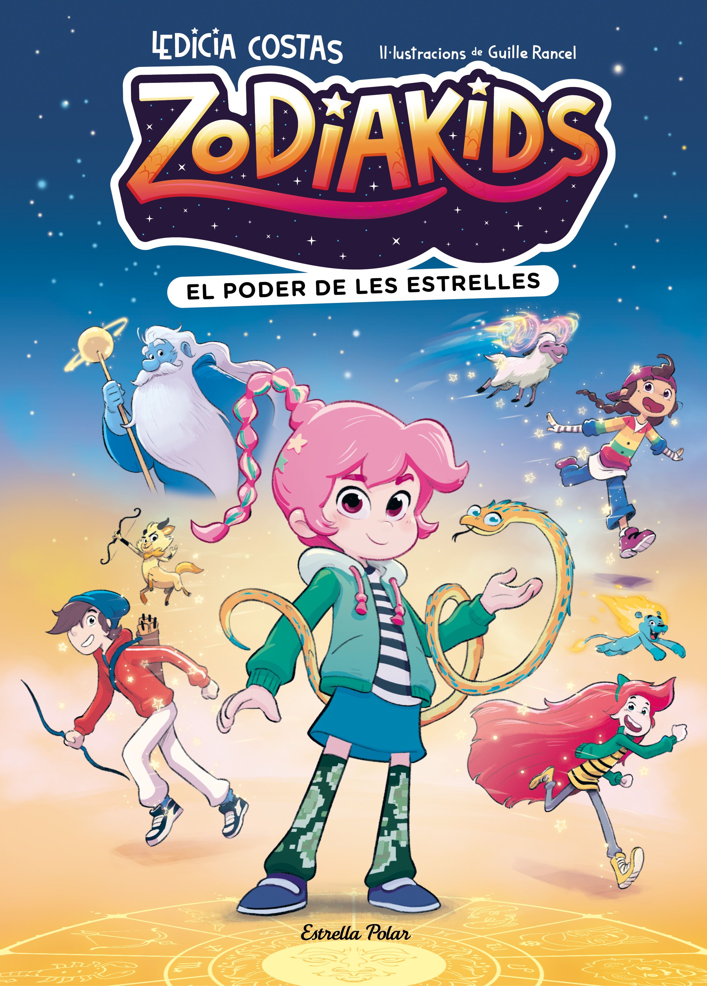 Portada Zodiakids 1. El poder de les estrelles