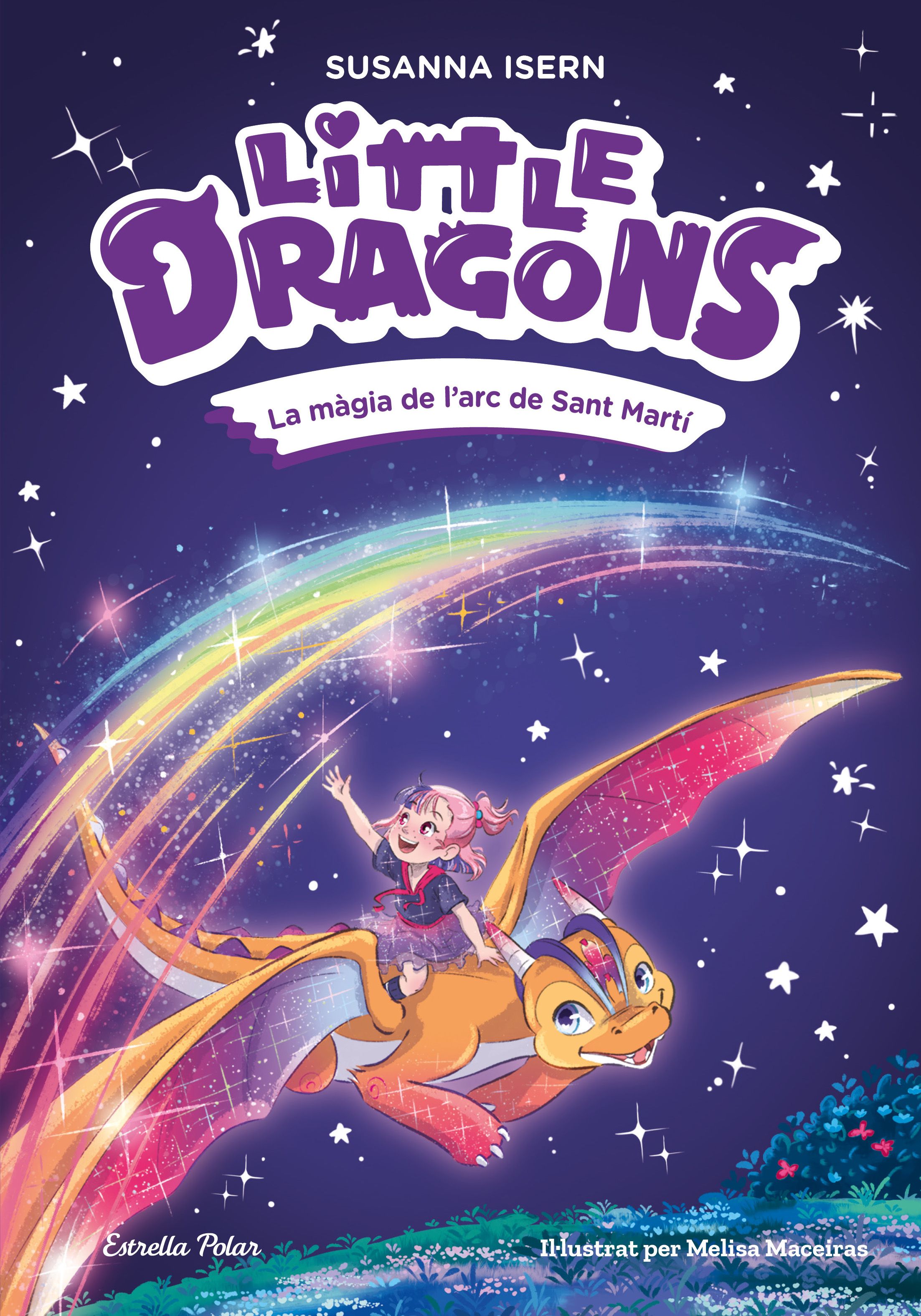 Portada Little Dragons 7. La màgia de l'arc de Sant Martí