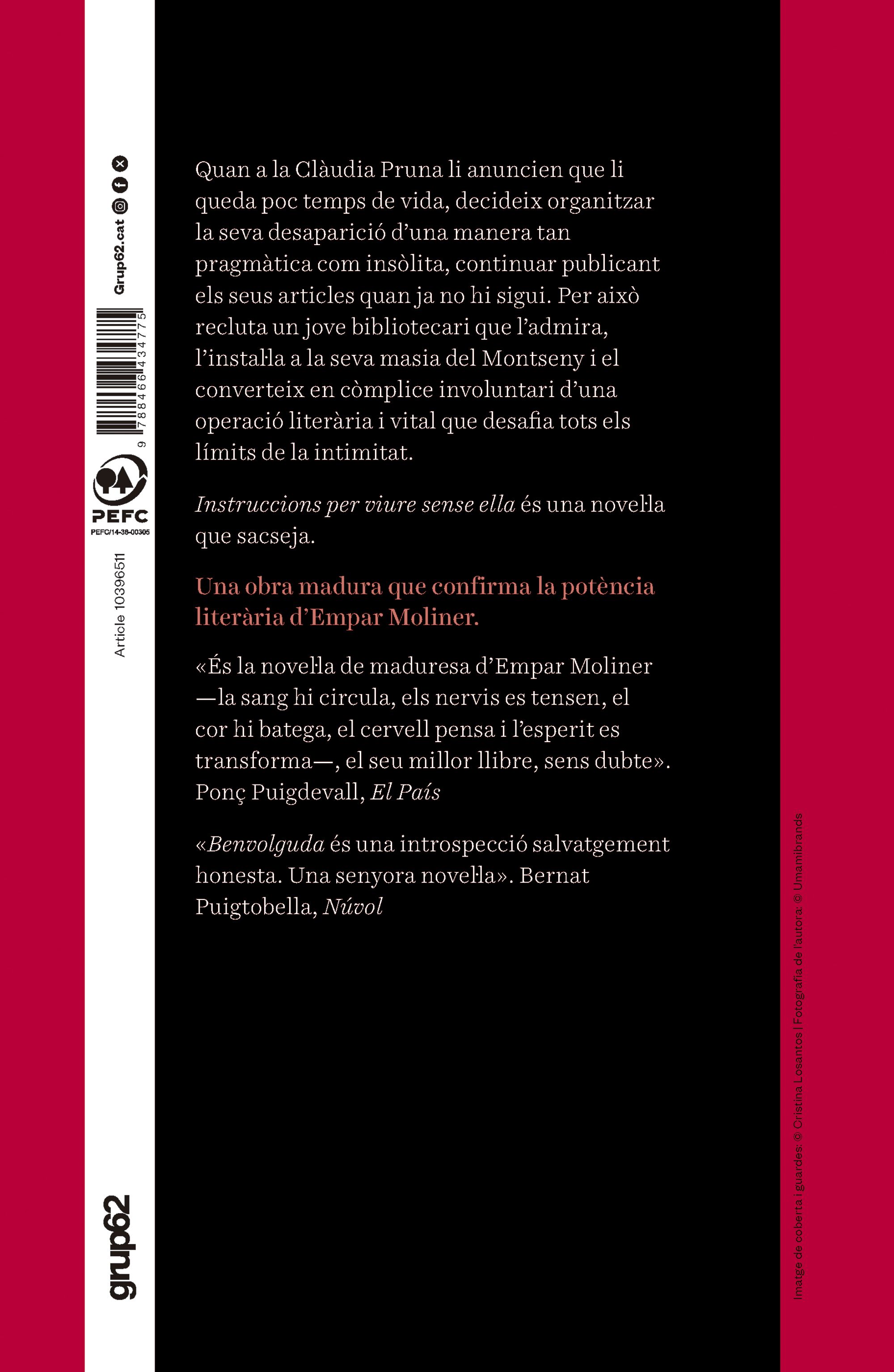 Miniatura contraportada Instruccions per viure sense ella