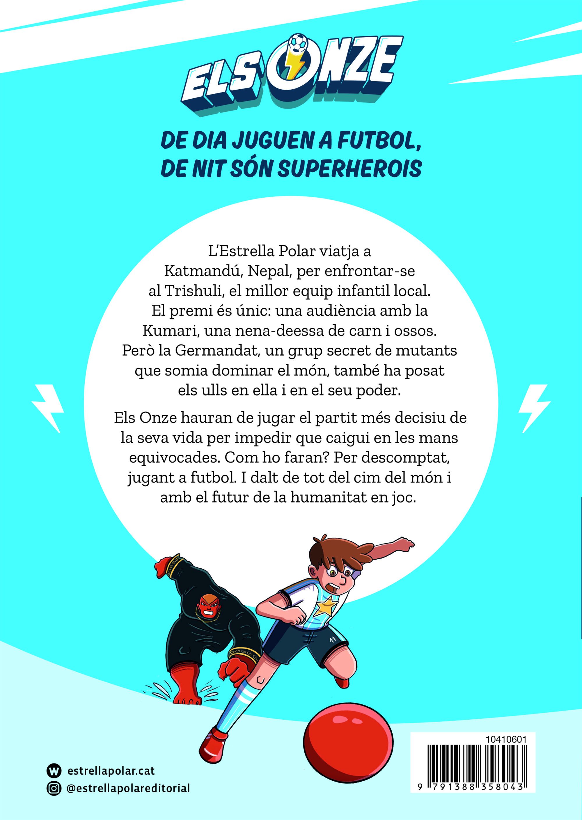 Miniatura contraportada Els Onze 12. El partit decisiu: rumb a l'Himàlaia