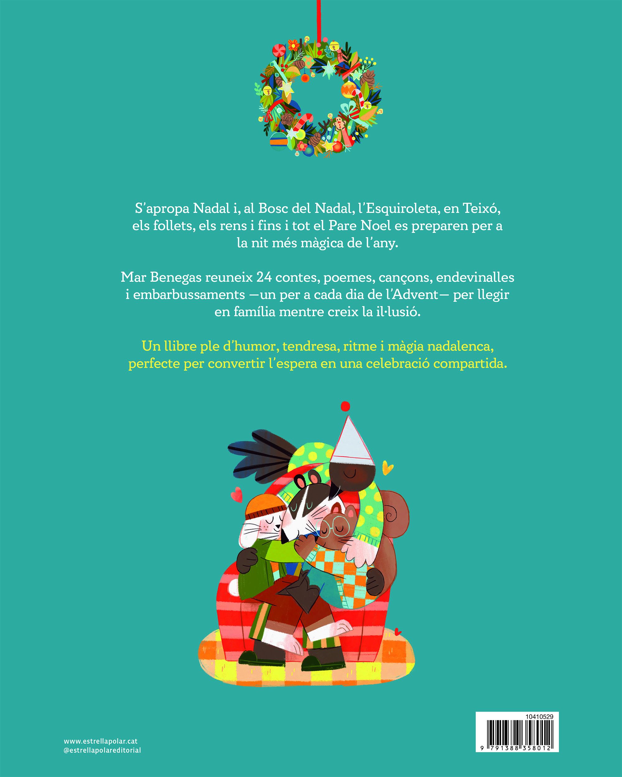 Miniatura contraportada Esperant el Nadal. Contes, poemes i altres sorpreses per a l'Advent