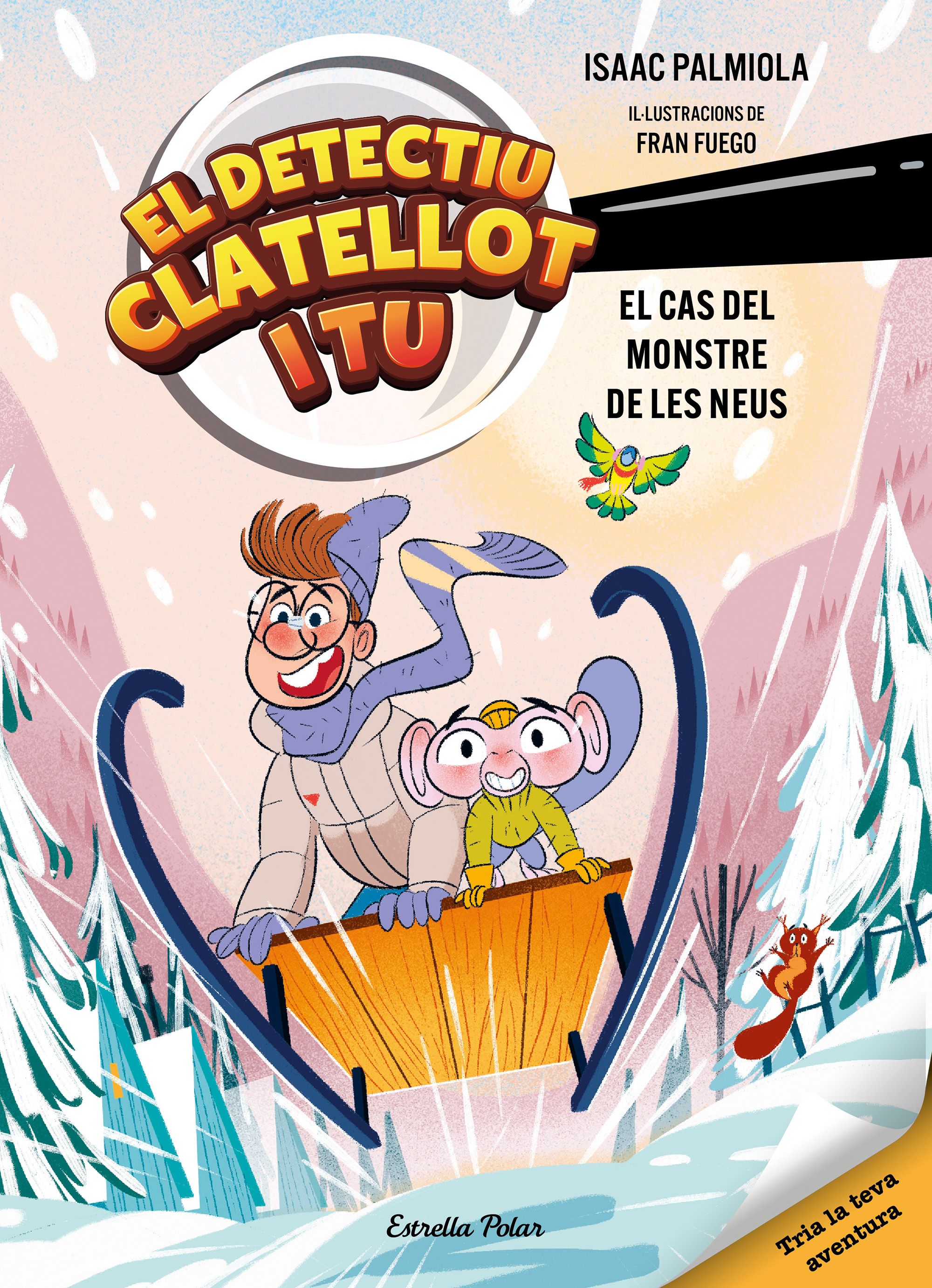 Portada Detectiu Clatellot i tu 7. El cas del monstre de les neus