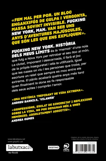 Contraportada Fucking New York