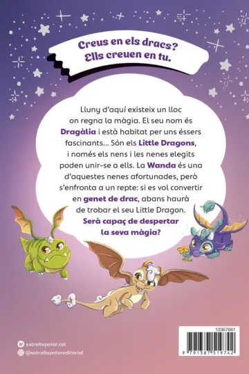 Contraportada Little Dragons 1. Petits dracs màgics