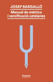 Portada Manual de mètrica i versificació catalanes