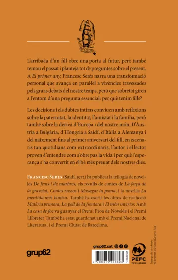 Contraportada El primer any