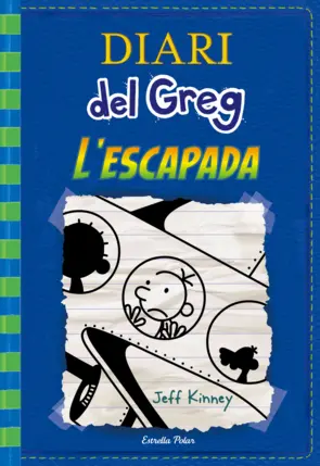 Portada Diari del Greg 12. L'escapada
