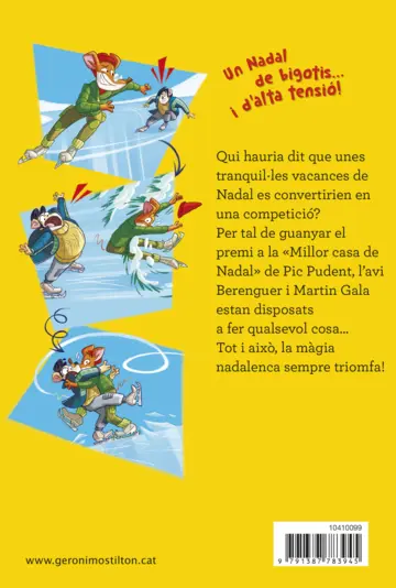 Contraportada Bon Nadal, Geronimo!