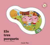 Portada Els tres porquets. Conte amb peces lliscants