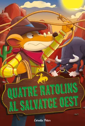 Portada Quatre ratolins al salvatge oest