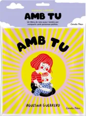 Portada Amb tu. Llibre de tela