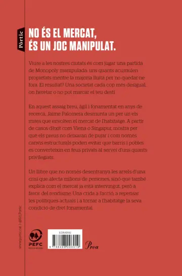 Contraportada El segrest de l'habitatge