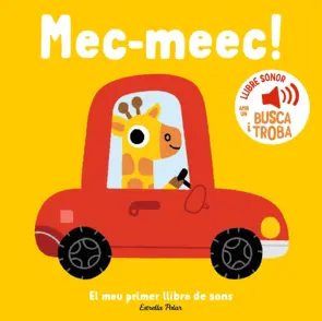 Portada Mec-meec! El meu primer llibre de sons