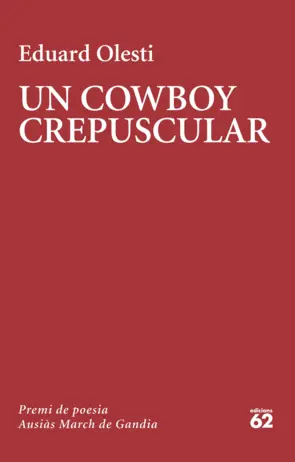 Portada Un cowboy crepuscular