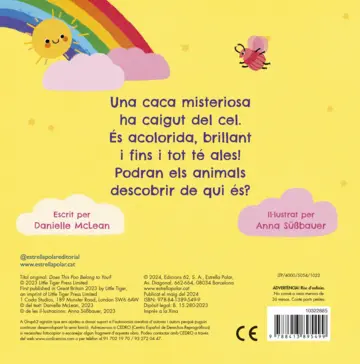 Contraportada De qui és aquesta caca?