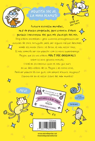 Contraportada Nina Peanut 1. Nina Peanut és la pera