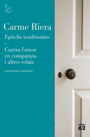 Portada Epitelis tendríssims i Contra l'amor en companyia i altres relats