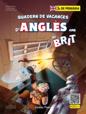 Portada Mr. Brit. Quadern de vacances d'anglès. 3r de primària