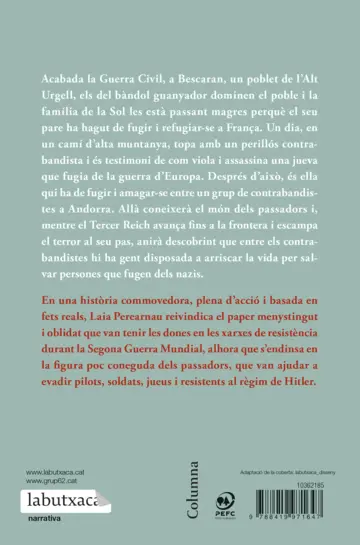 Contraportada La passadora