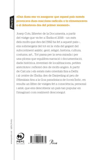 Contraportada Una Índia indomable