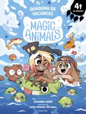 Portada Magic Animals. Quadern de vacances. 4t de Primària