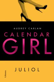 Portada Calendar Girl. Juliol