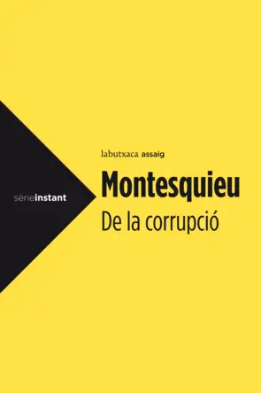 Portada De la corrupció