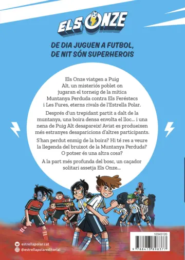 Contraportada Els Onze 7. El Caçamutants