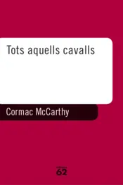 Portada Tots aquells cavalls