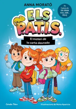 Portada Els PATIS 1. El misteri de la carta daurada