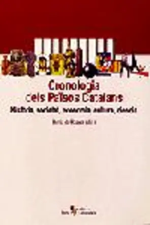 Portada Cronologia dels Països Catalans. Història, societat, economia, cultur