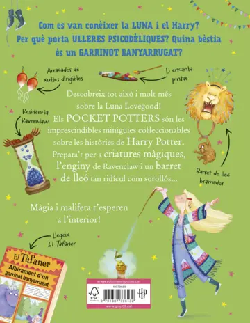 Contraportada Luna Lovegood (Pocket Potters 5)