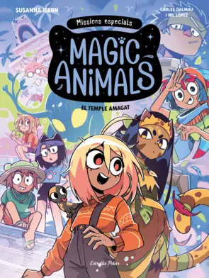 Portada Magic Animals. Missions especials 2. El temple amagat