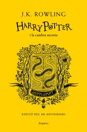 Portada Harry Potter i la cambra secreta (Hufflepuff)